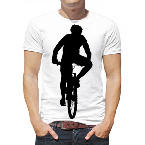 Tricou Pe o bicicletă
